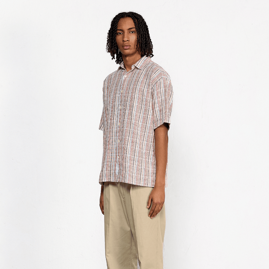 Edmmond Studios • Water Sport Short Sleeve Shirt • Red