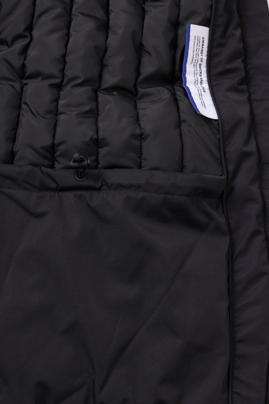 Embassy of Bricks and Logs • Bushwick Puffer Jacket • Black