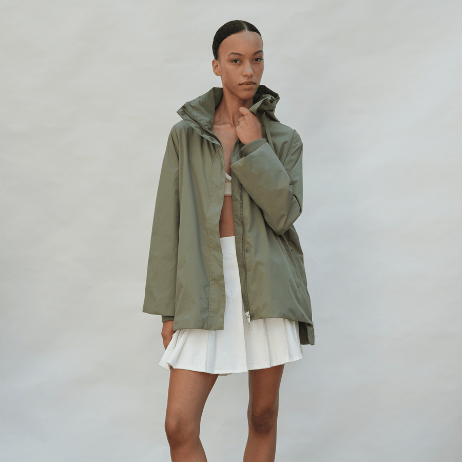 Embassy Of Bricks and Logs • Hydra Rain Jacket • Faded Olive