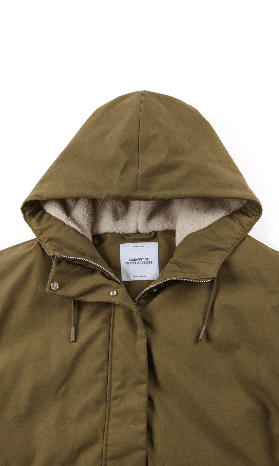 Embassy of Bricks and Logs • Kimi Parka • Olive