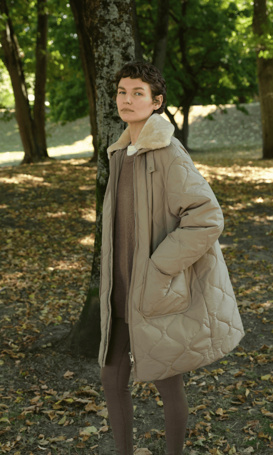 Embassy of Bricks and Logs • Kyoto Coat • Pale Olive