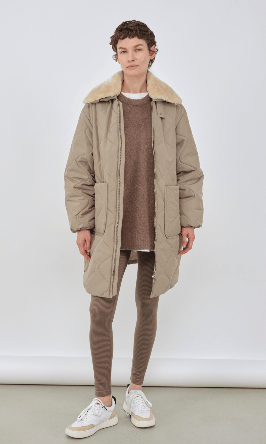 Embassy of Bricks and Logs • Kyoto Coat • Pale Olive