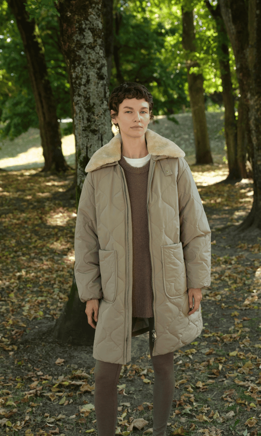 Embassy of Bricks and Logs • Kyoto Coat • Pale Olive