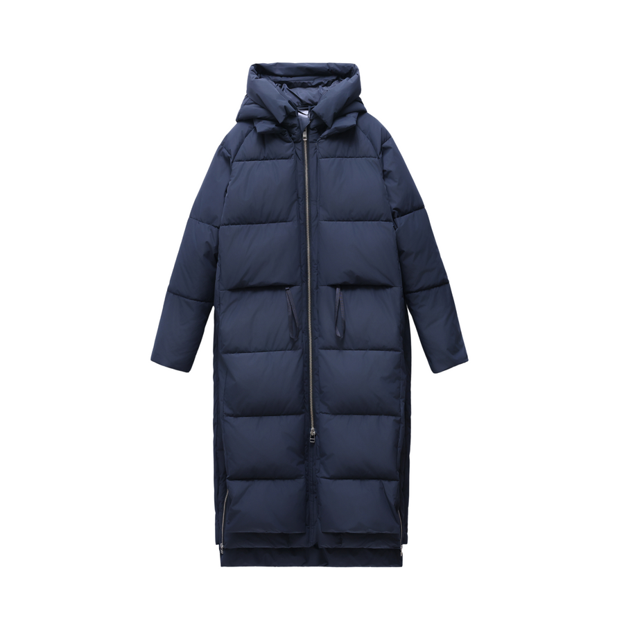 Embassy of Bricks and Logs • Lourdes Puffer Coat • Dark Navy