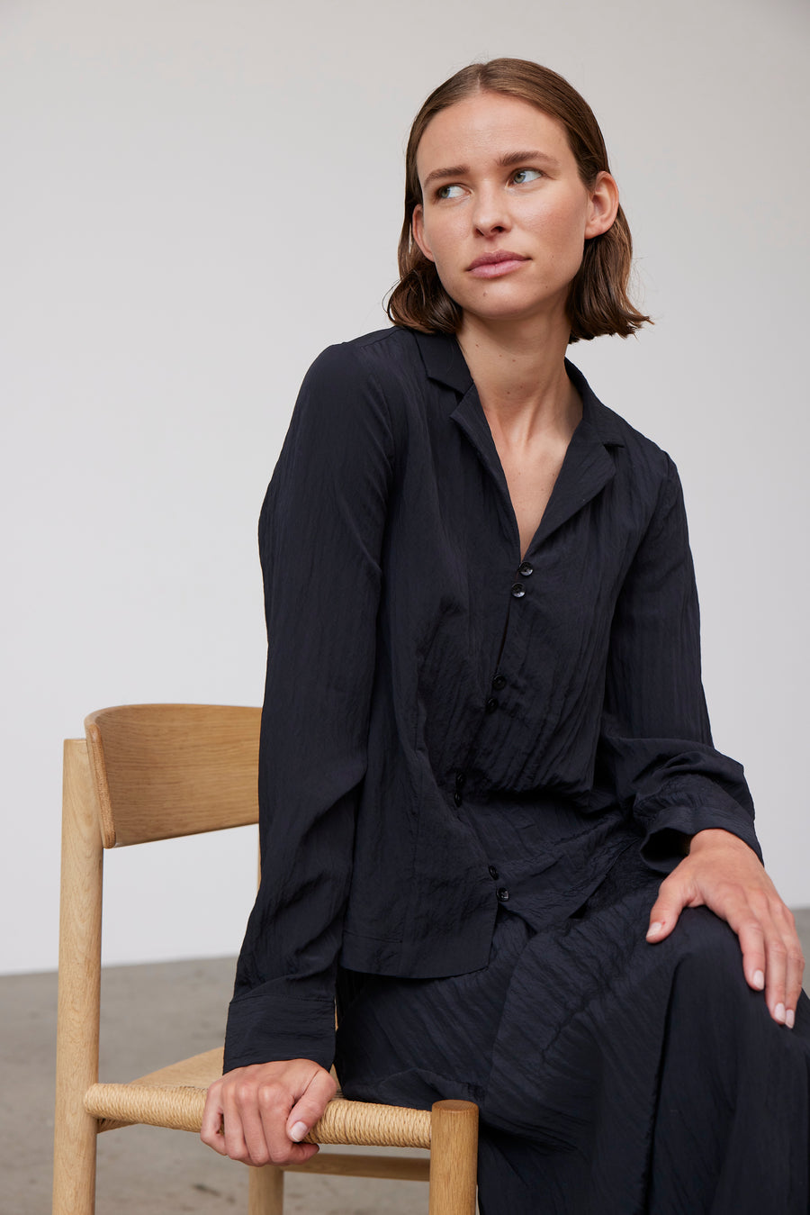 Esmé Studios • Ayla Shirt  • Black