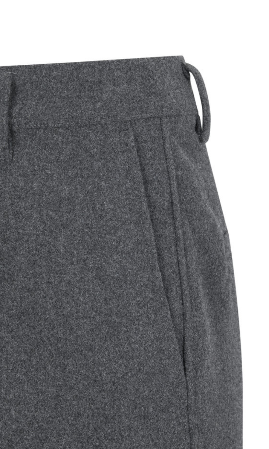 Esmé Studios • Balmi Wool Pants • Grey Melange