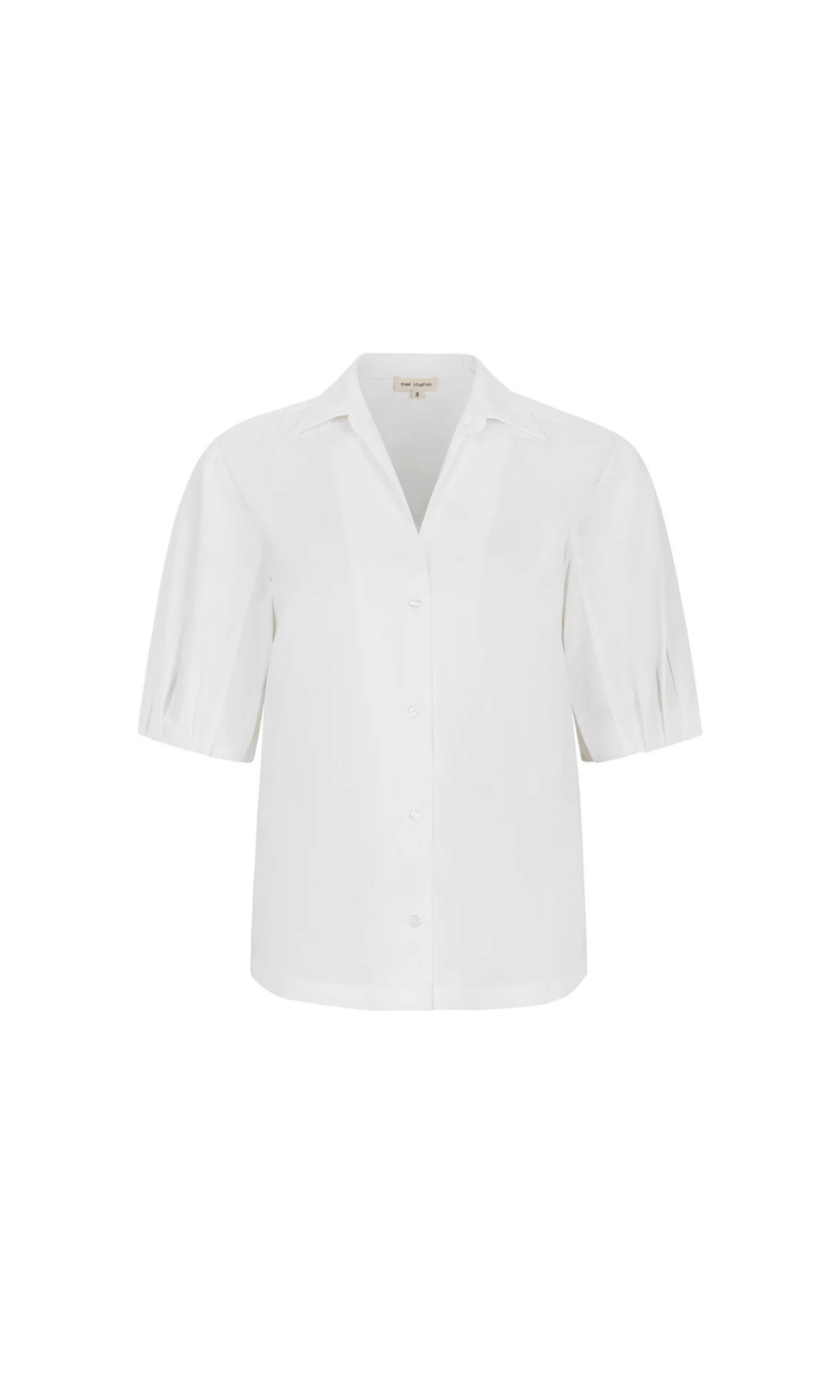 Esmé Studios • Billy 2/4 Sleeve Shirt • White