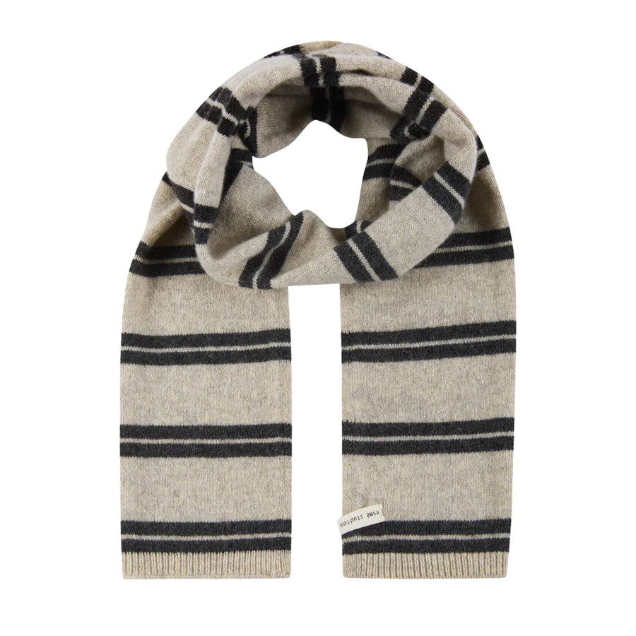 Esmé Studios • Firo Knit Scarf • Pure Cashmere Stripe