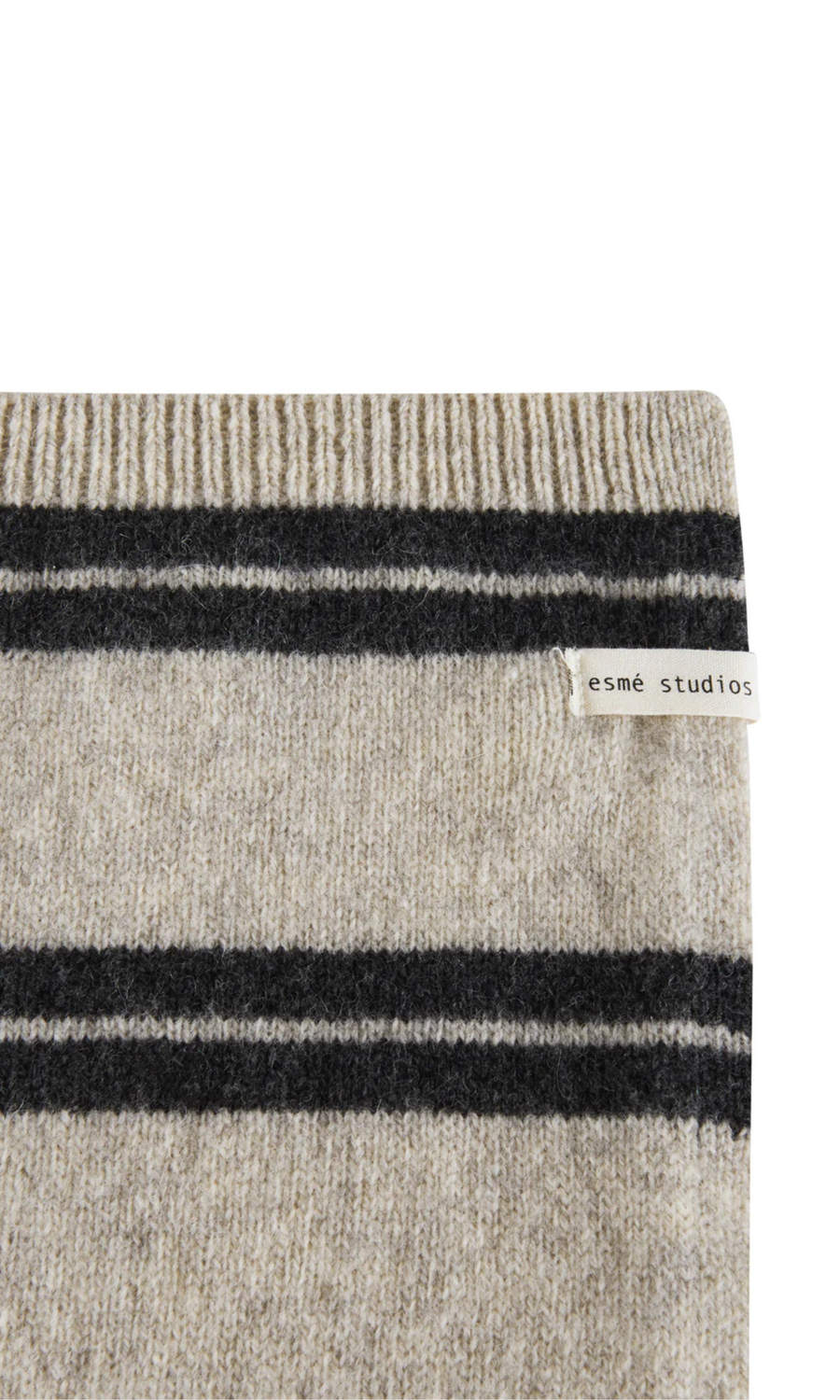 Esmé Studios • Firo Knit Scarf • Pure Cashmere Stripe
