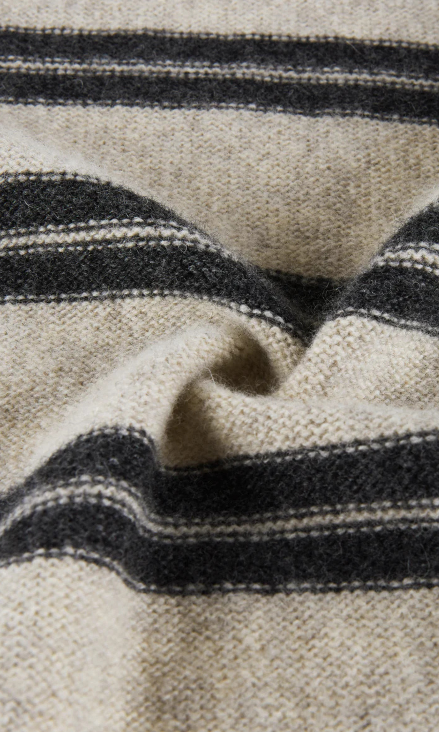Esmé Studios • Firo Knit Scarf • Pure Cashmere Stripe