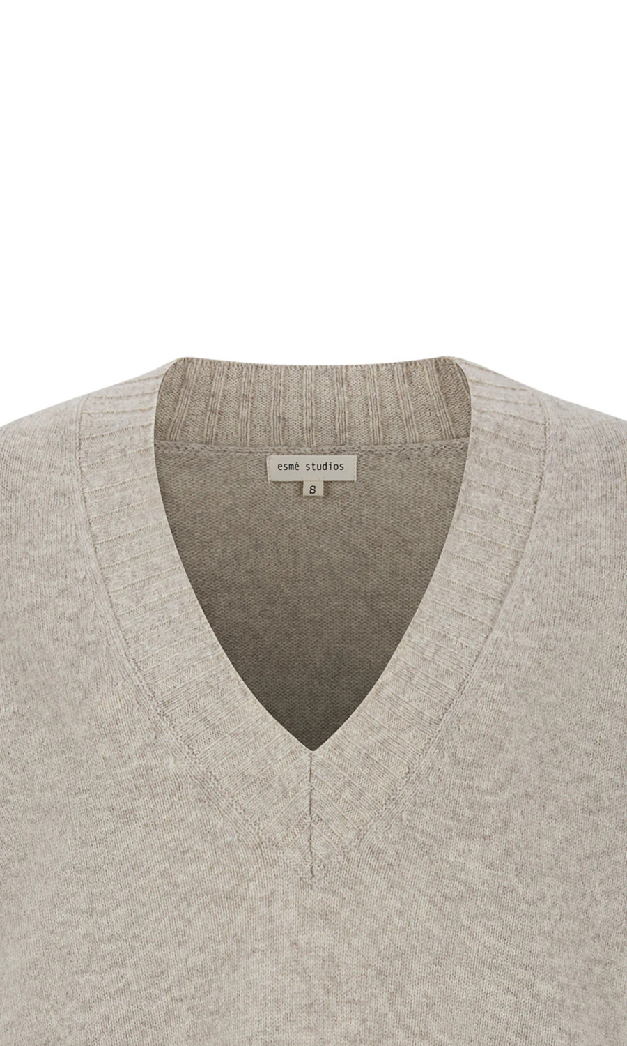 Esmé Studios • Firo V Neck Knit • Pure Cashmere