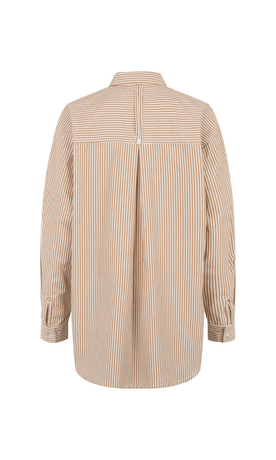 Esmé Studios • Hella Shirt • Brown Stripe