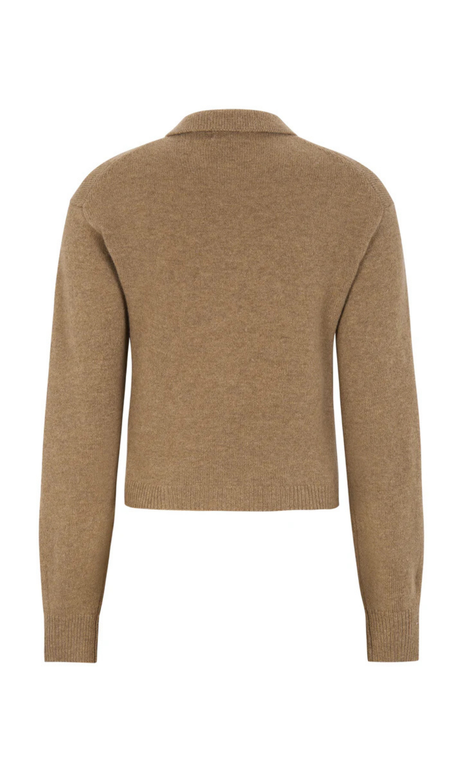 Esmé Studios • Jutta Knit Polo • Brown
