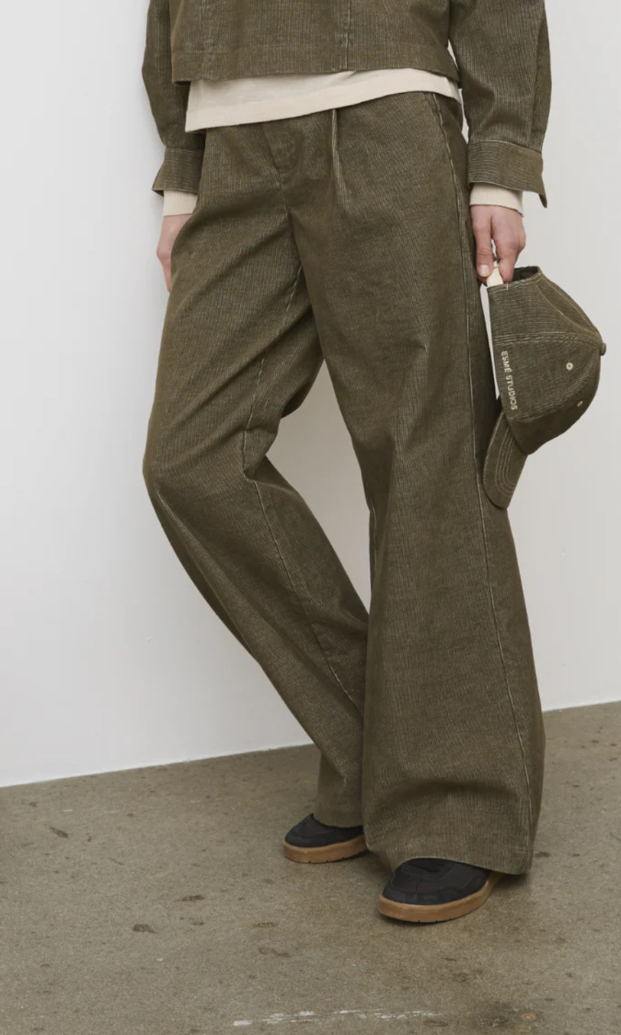 Esmé Studios • Parisa Trousers • Stone Grey