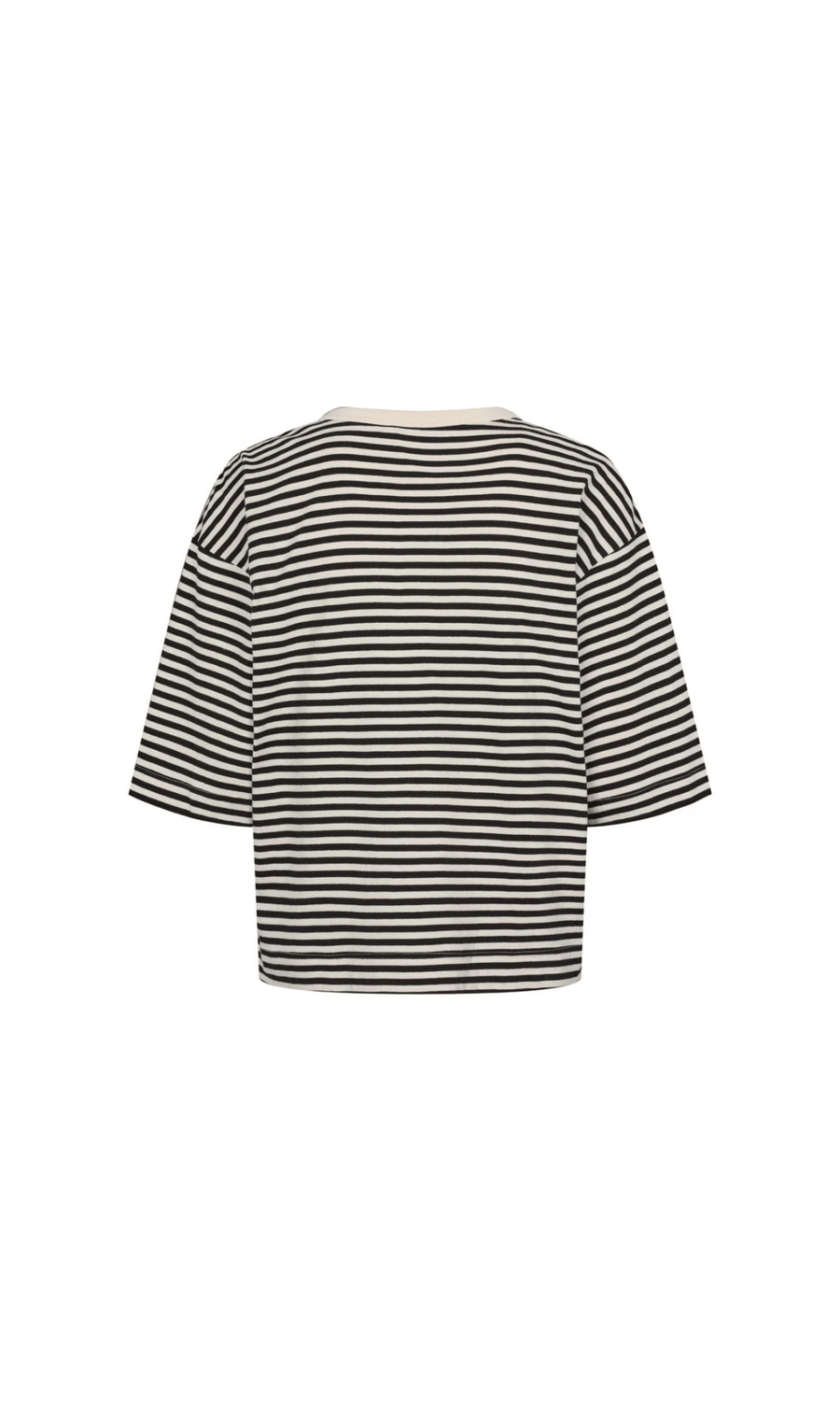 Esmé Studios • Signe Boxy T-Shirt • Black Stripe
