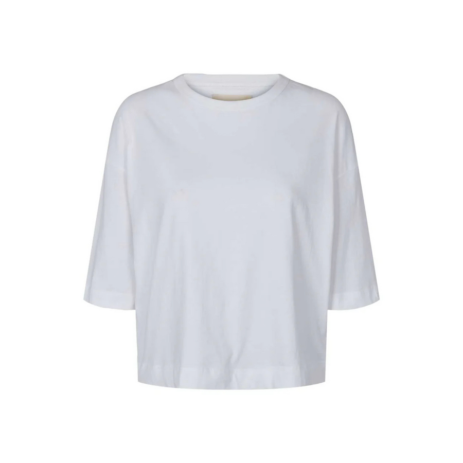 Esmé Studios • Signe Boxy Fit T-Shirt  • White