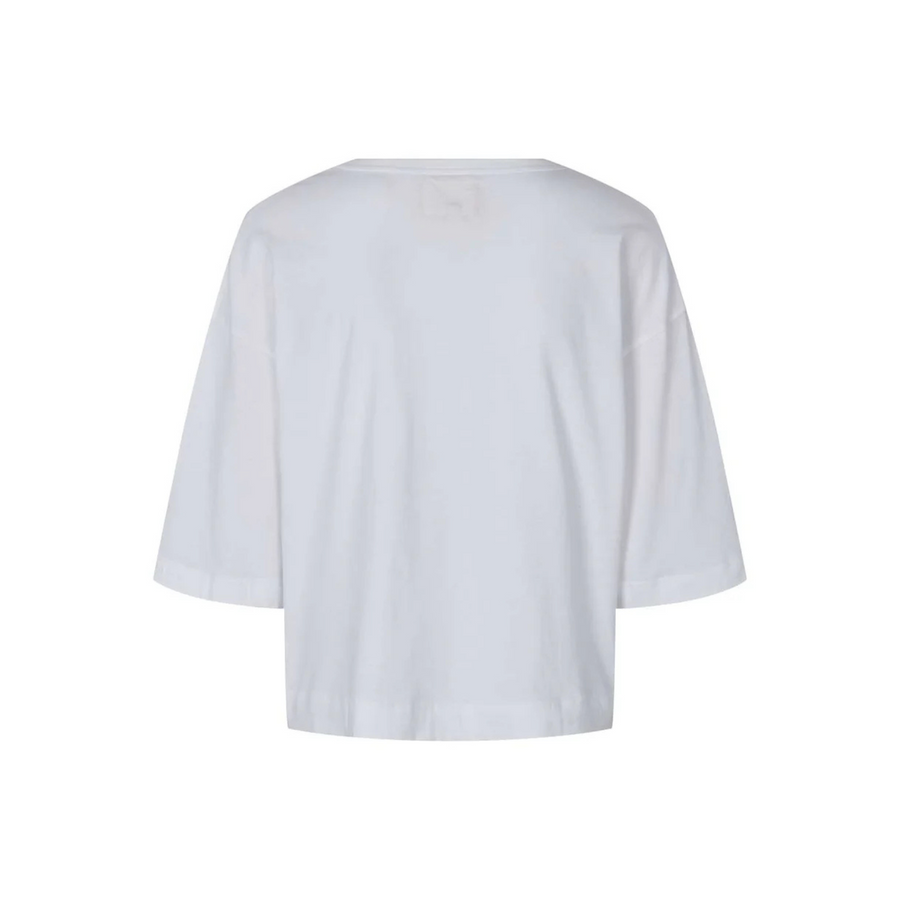 Esmé Studios • Signe Boxy Fit T-Shirt  • White