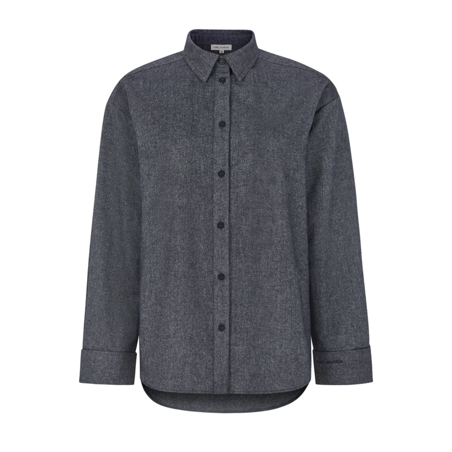 Esmé Studios • Svea Shirt • Black Melange