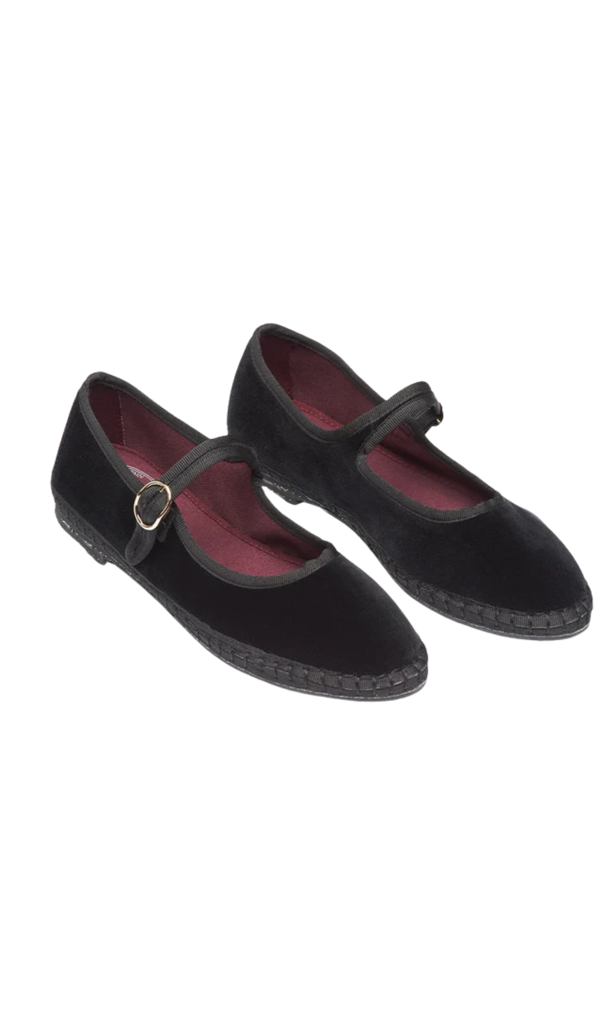 Flabelus • Antonia Mary Jane Flats • Black Velvet