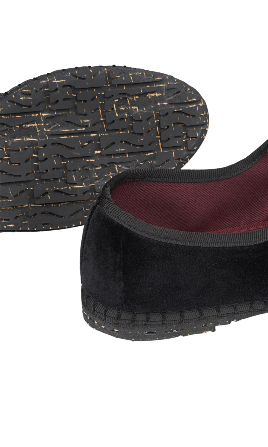 Flabelus • Antonia Mary Jane Flats • Black Velvet