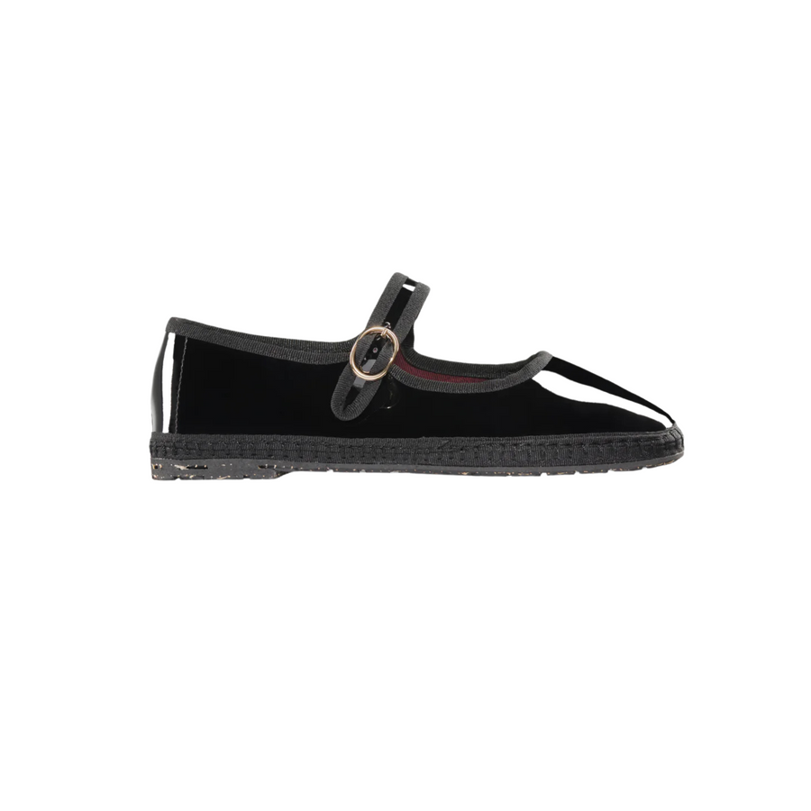 Flabelus • Gail Mary Jane Flats • Black Patent