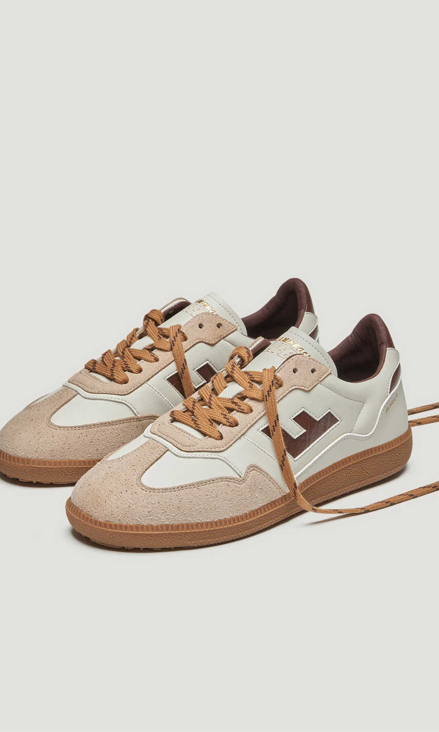 Flamingos Life • Burela Slim Sneakers • Iguana Chestnut
