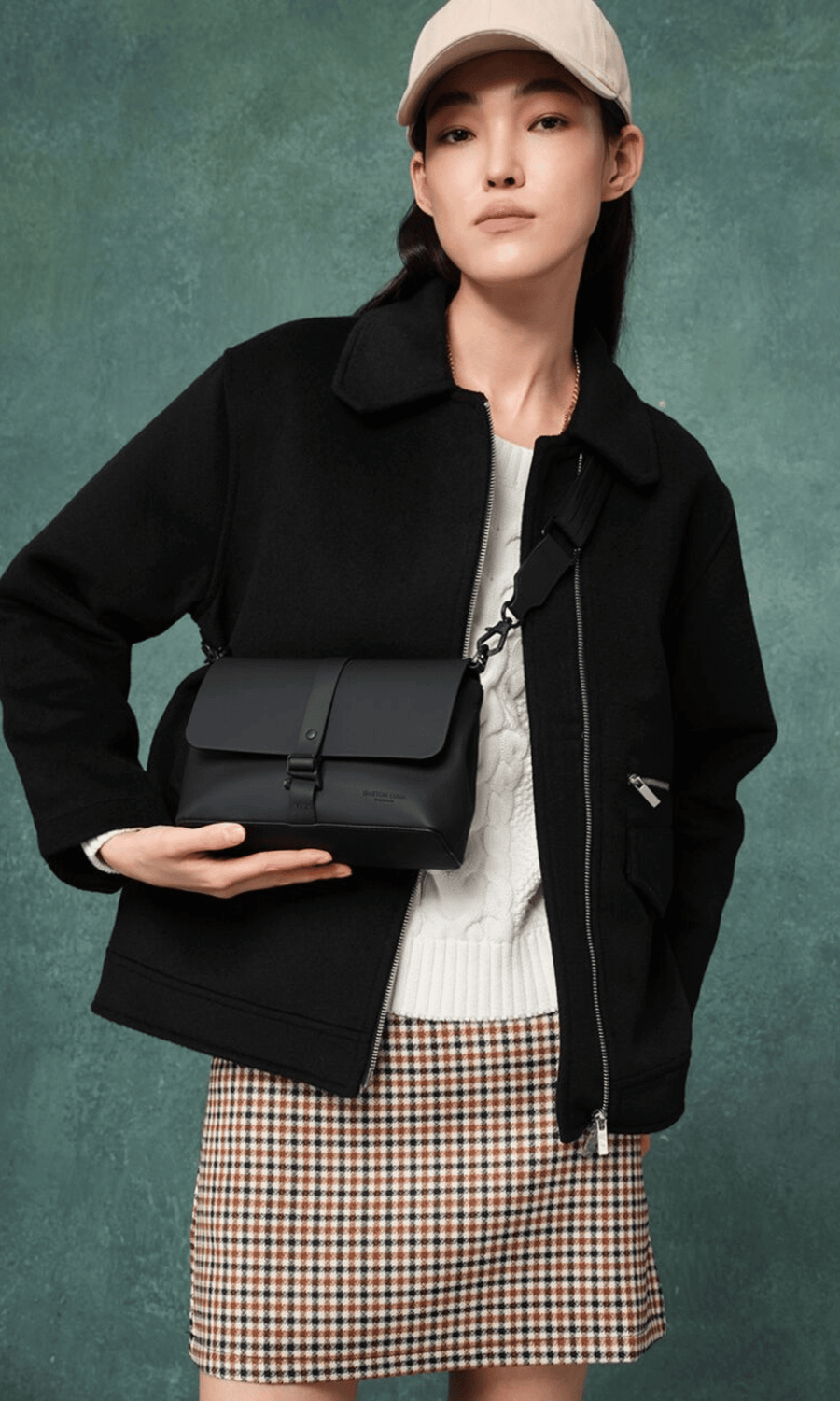 Gaston Luga • Splash Crossbody Bag • Black