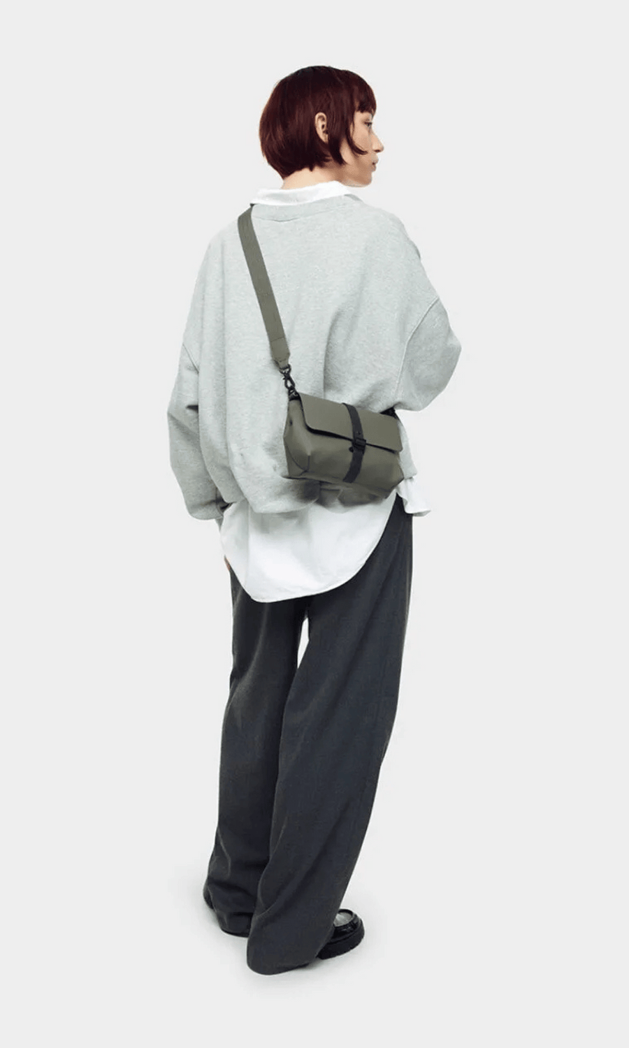 Gaston Luga • Splash Crossbody Bag • Olive