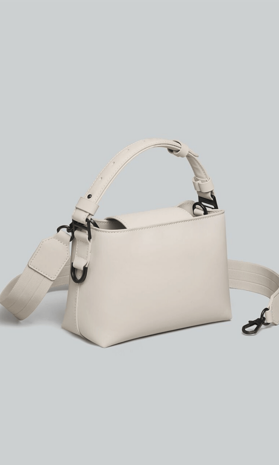 Gaston Luga • Splashini Crossbody Bag • Cloud Cream