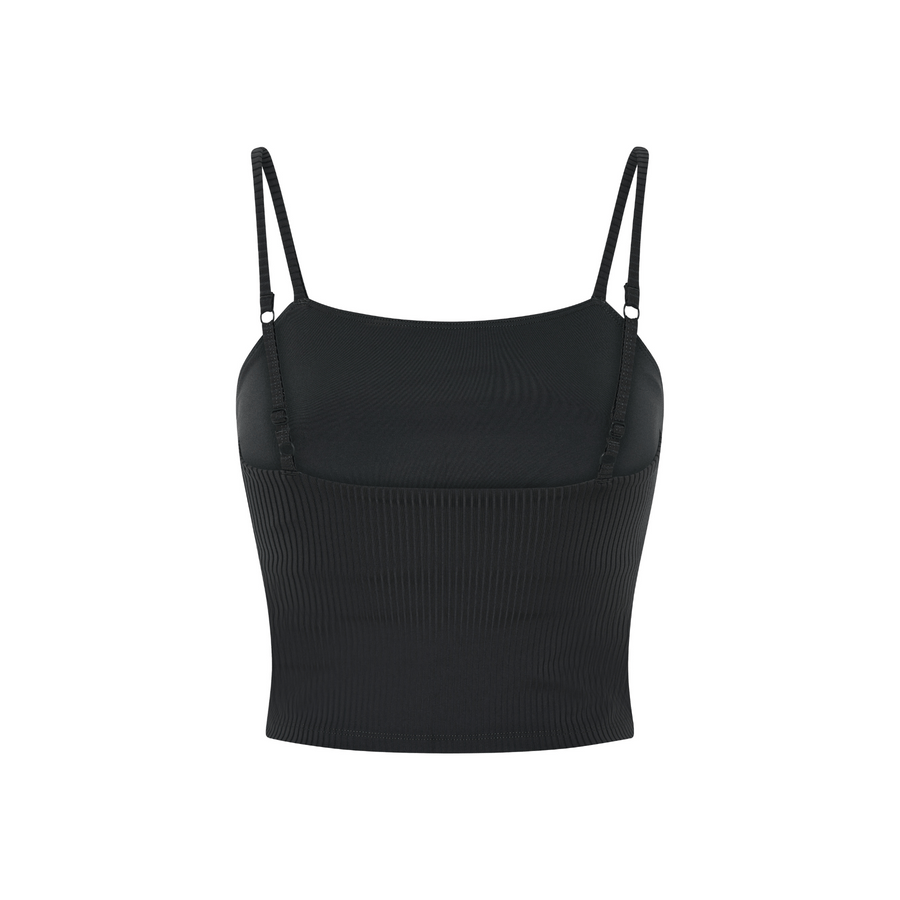 Girlfriend Collective • Rib Cami Top • Black