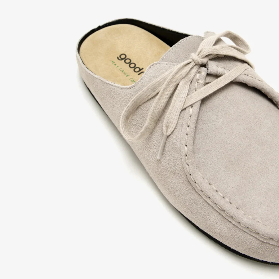 Good News • Kindlin Mules • Grey