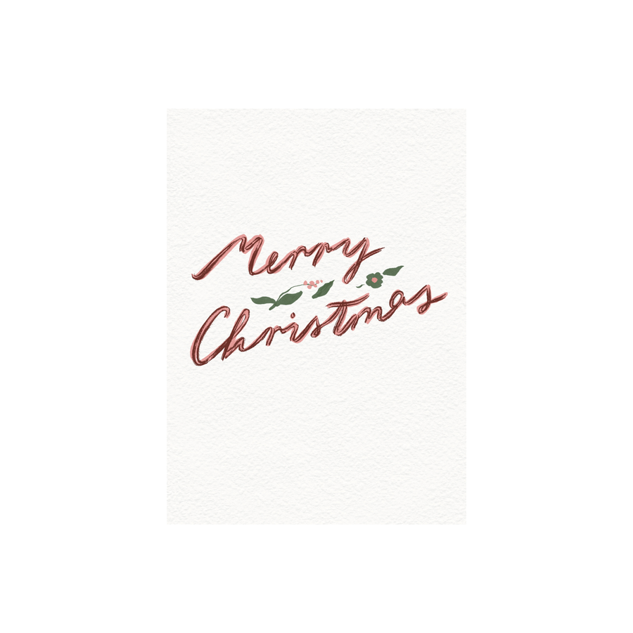 treen • Greeting Card • Merry Christmas