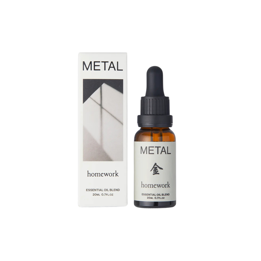 Homework • Metal Essential Oil Blend • 20ml