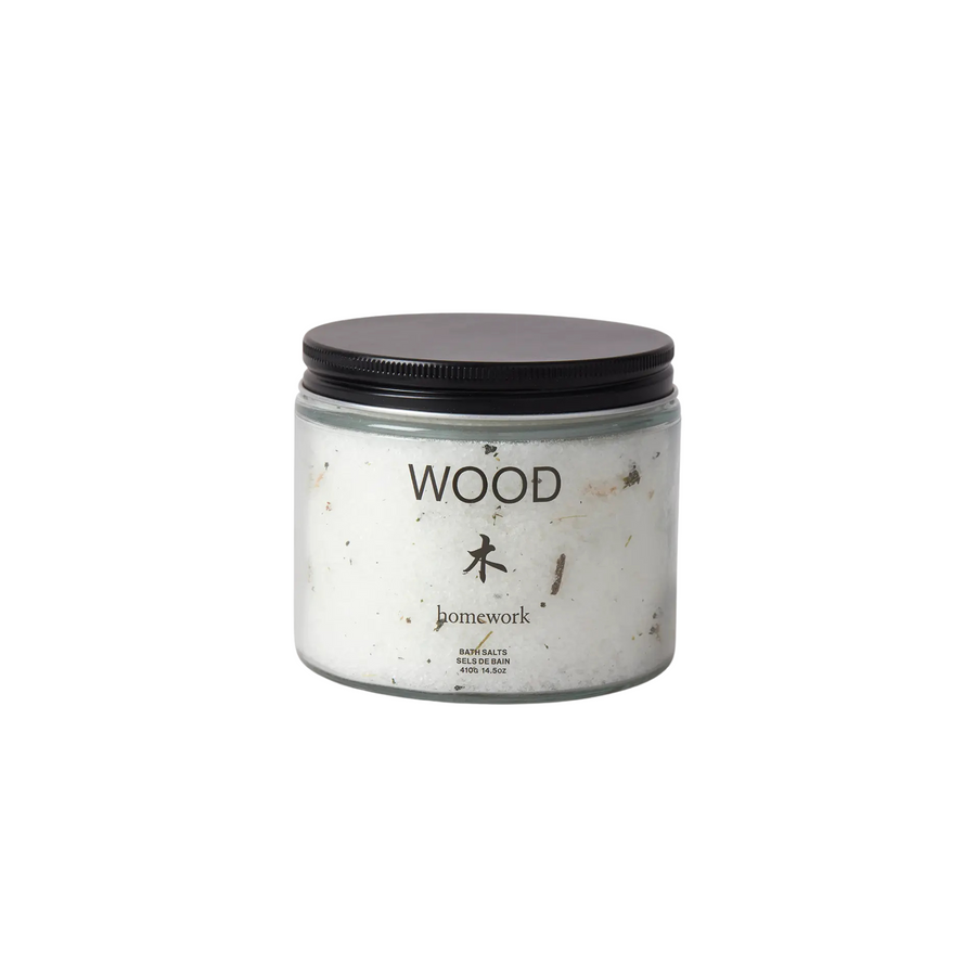 Homework • Wood Bath Salts • 410g