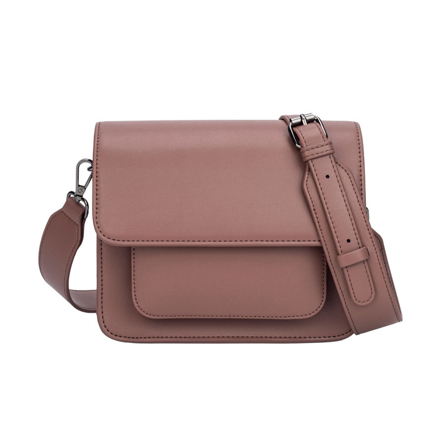 Hvisk • Cayman Pocket Structure Bag  • Dusty Mauve