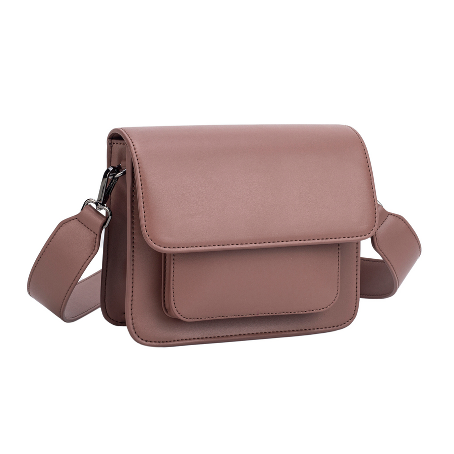 Hvisk • Cayman Pocket Structure Bag  • Dusty Mauve