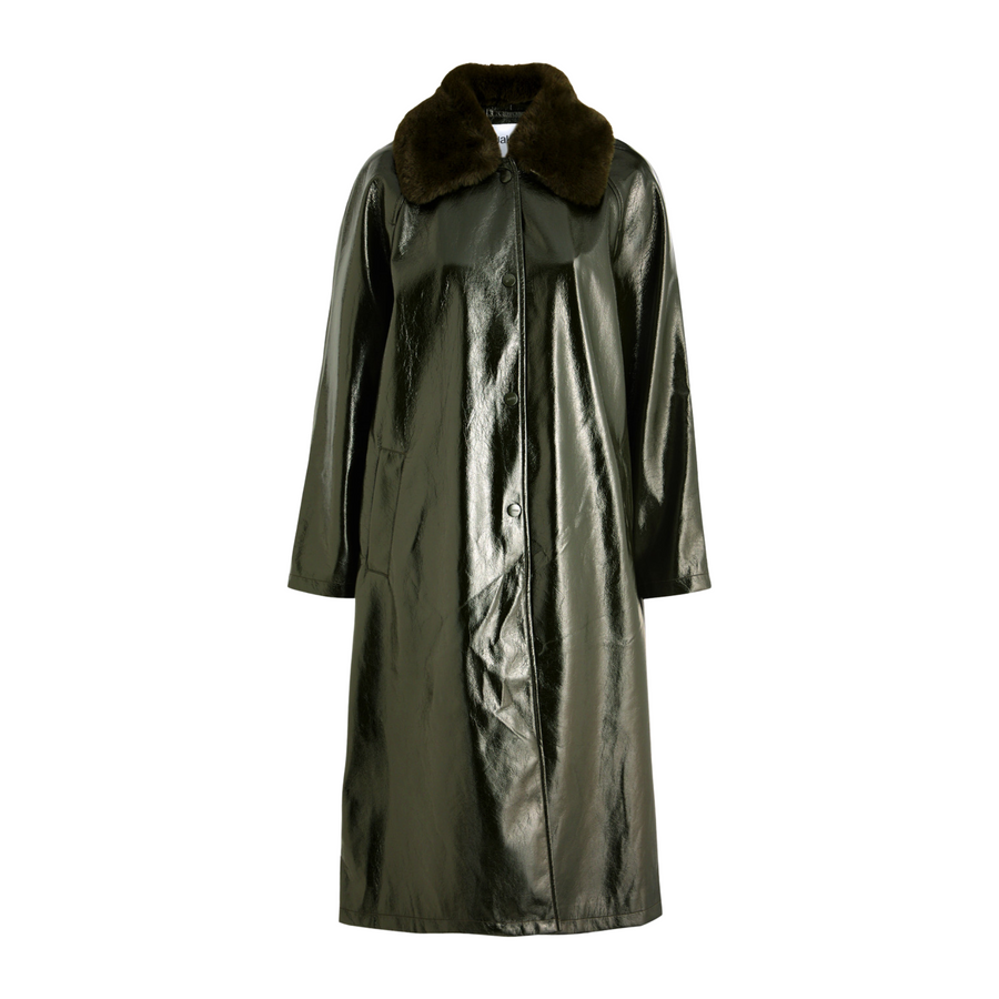 Jakke • Lumi Rain Mac Coat • Forest Green