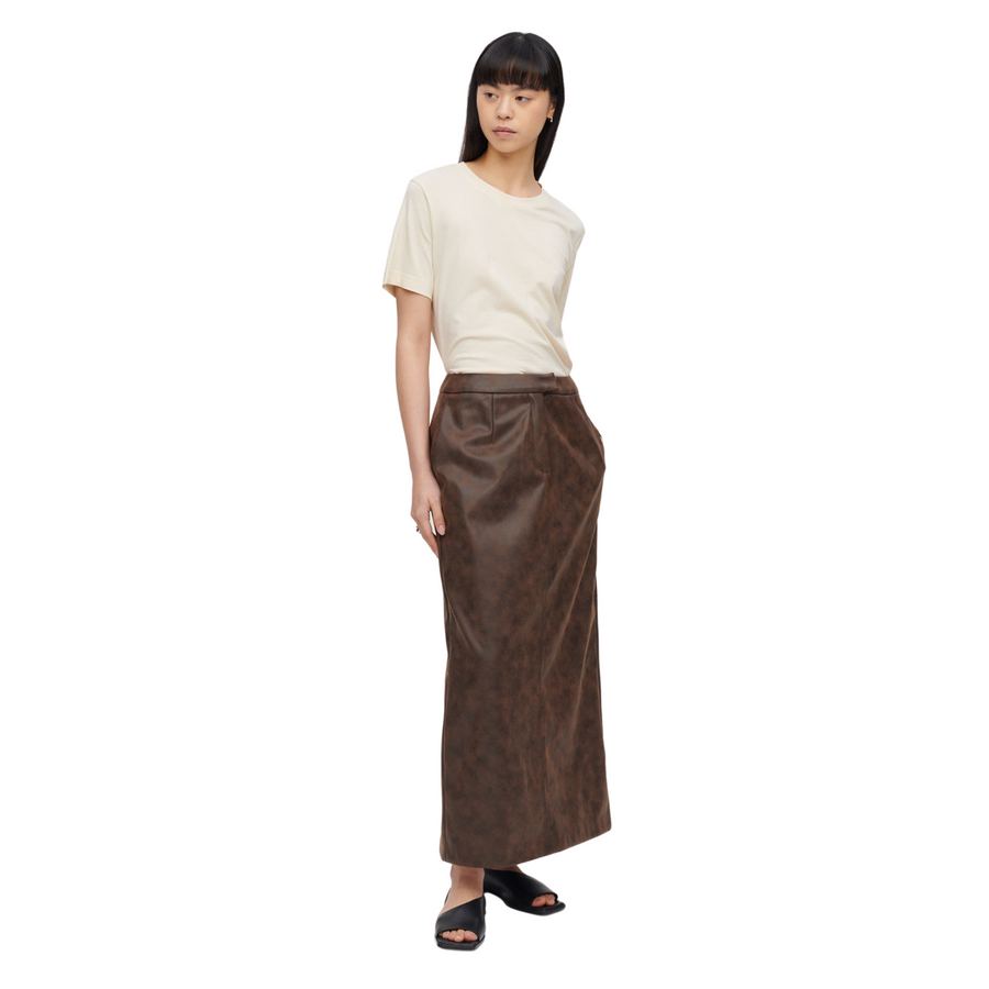 Jakke • Octavia Long Skirt • Brown