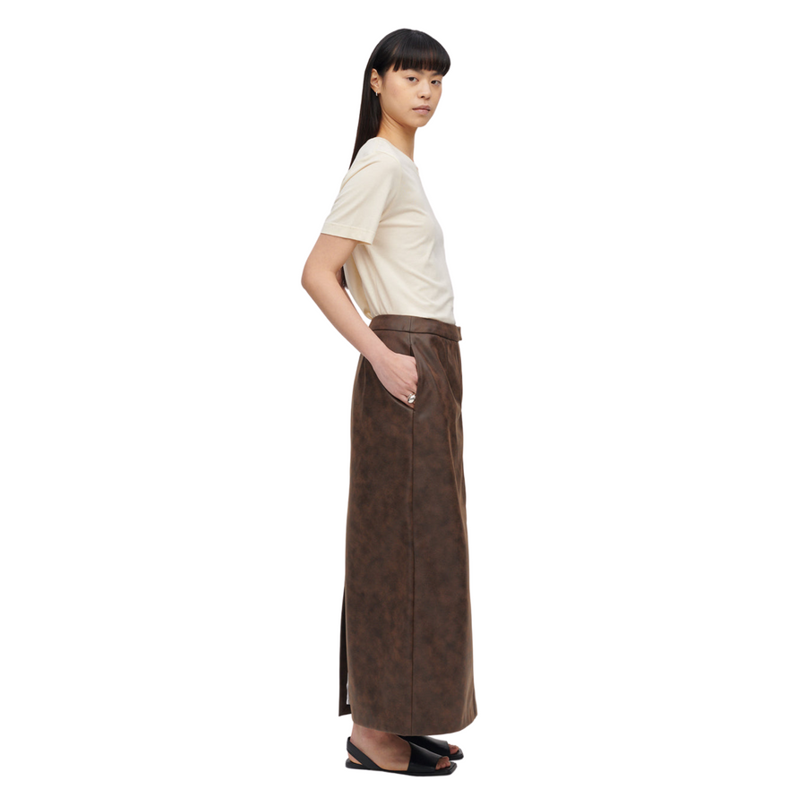Jakke • Octavia Long Skirt • Brown