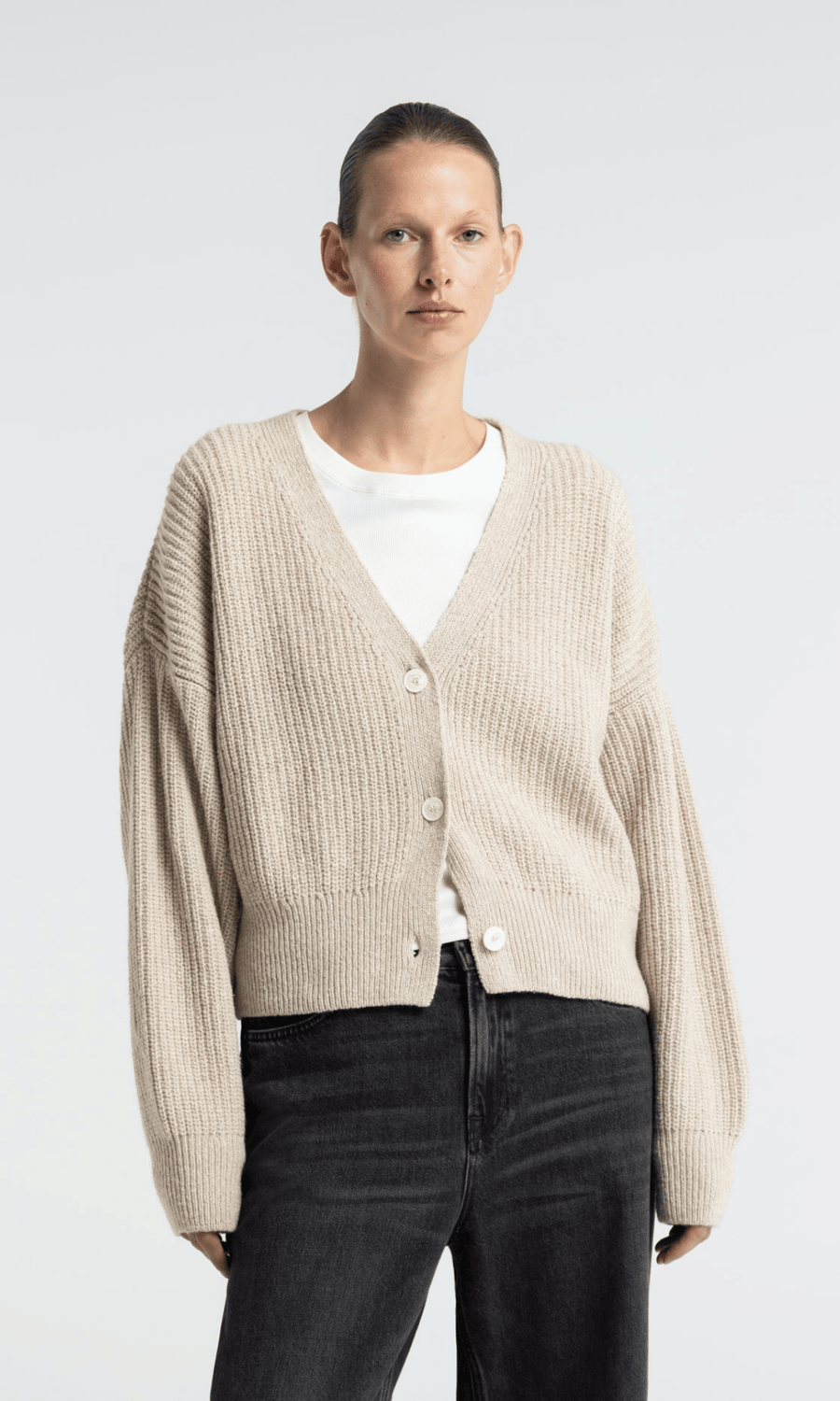 Kings Of Indigo • Decima Cardigan • Fog