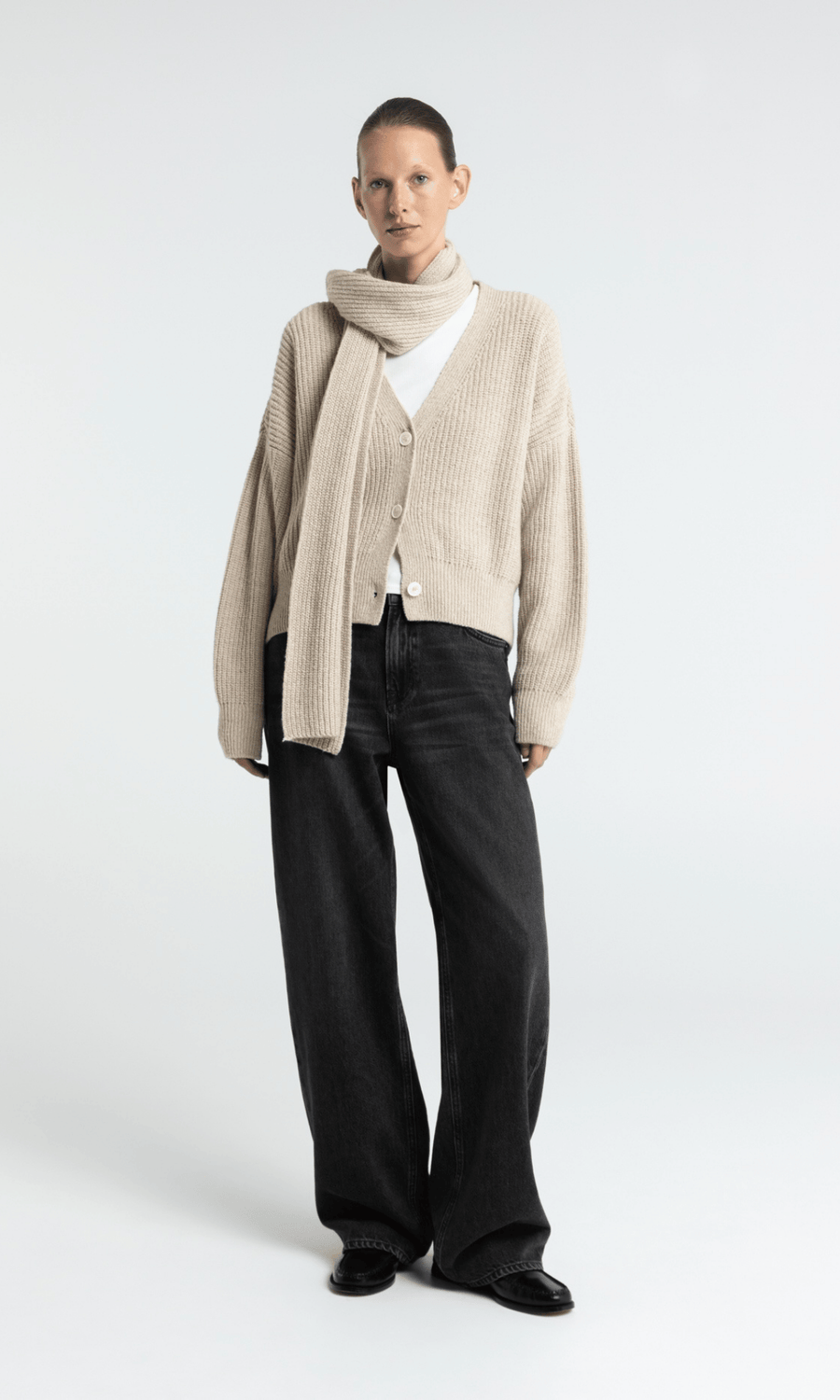 Kings Of Indigo • Decima Cardigan • Fog