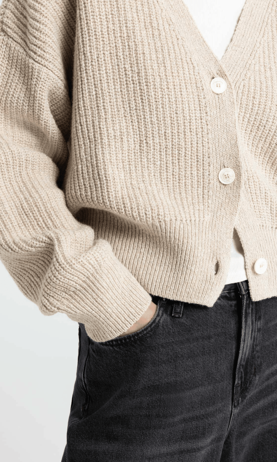 Kings Of Indigo • Decima Cardigan • Fog