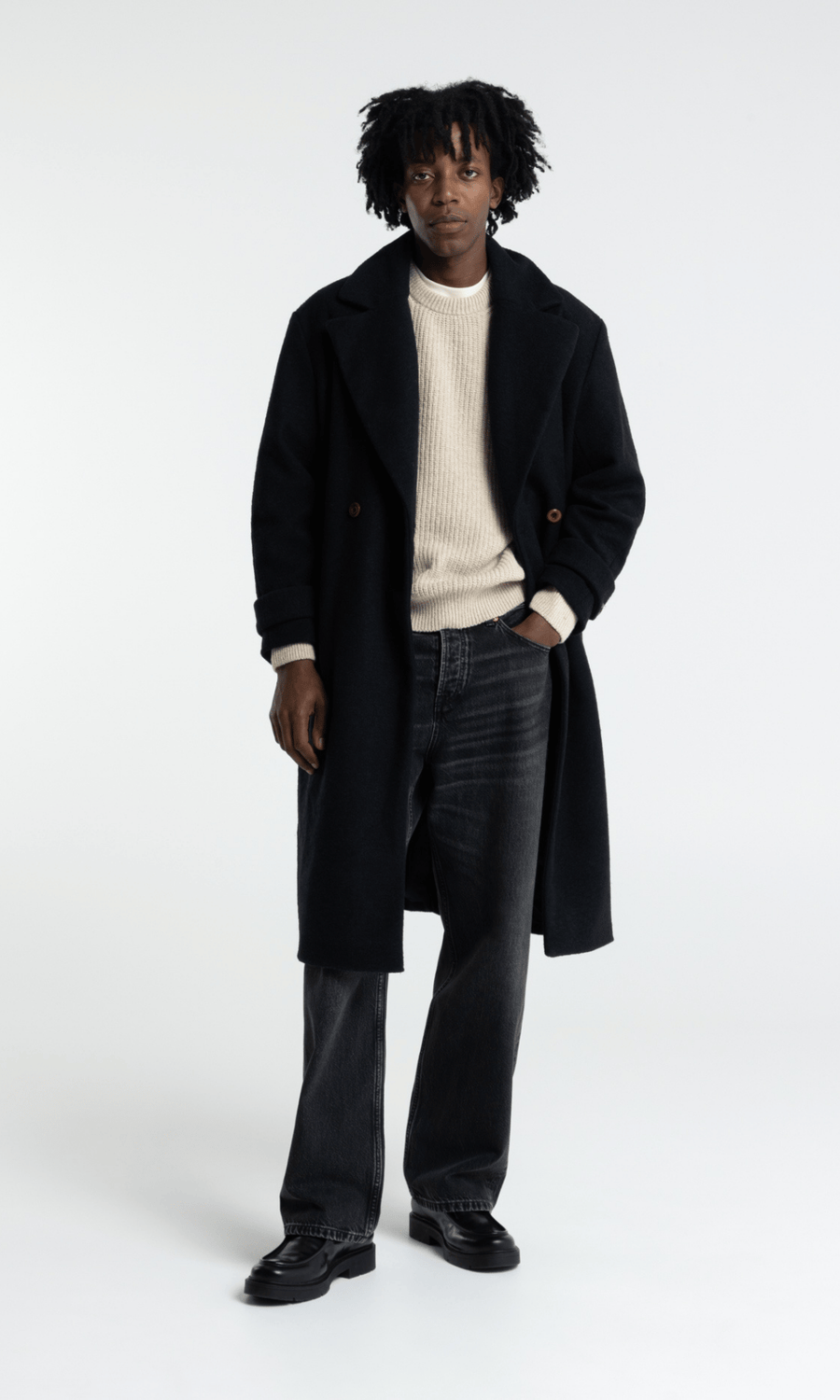 Kings Of Indigo • Hector Sweater • Fog