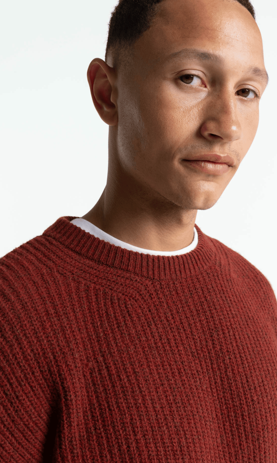 Kings Of Indigo • Hector Sweater • Madder Brown