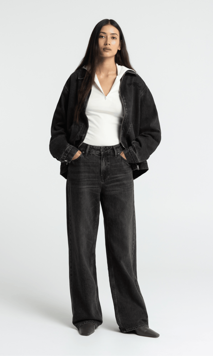 Kings Of Indigo • Joan Jeans • Vilma Brown Black Worn