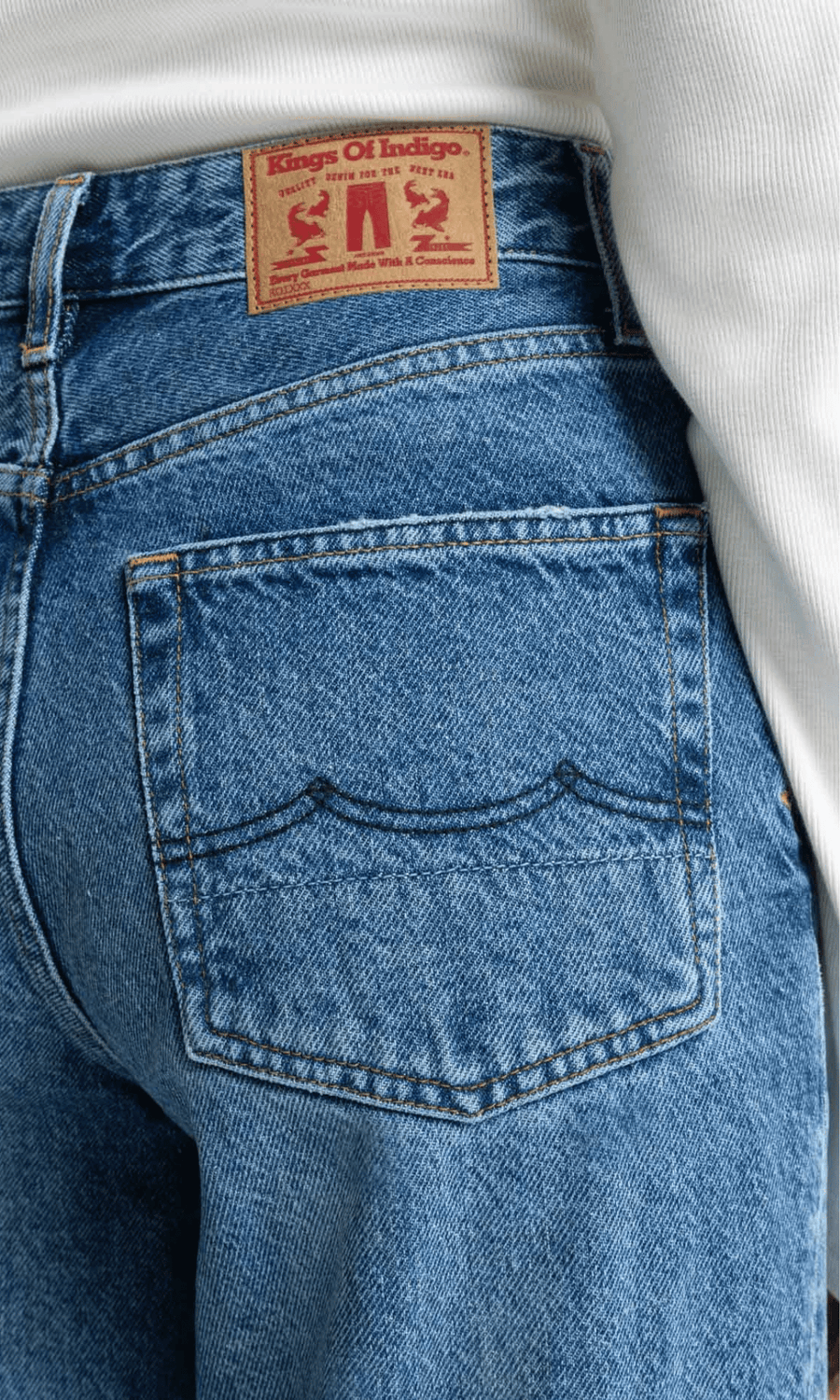 Kings Of Indigo • Liora Jeans • Rechange Mid Worn