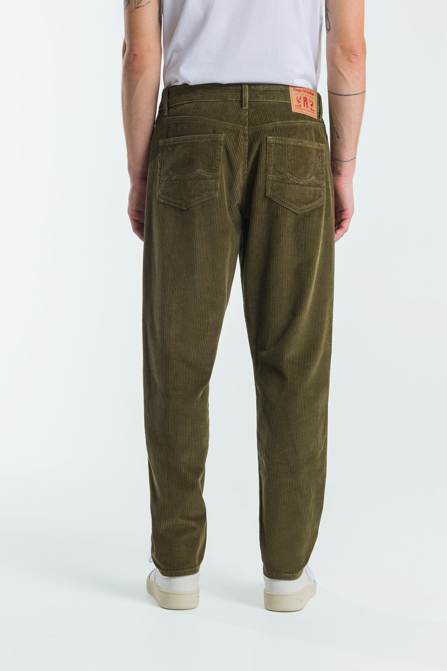 Kings Of Indigo  • Sushan Cord Trousers • Burnt Olive