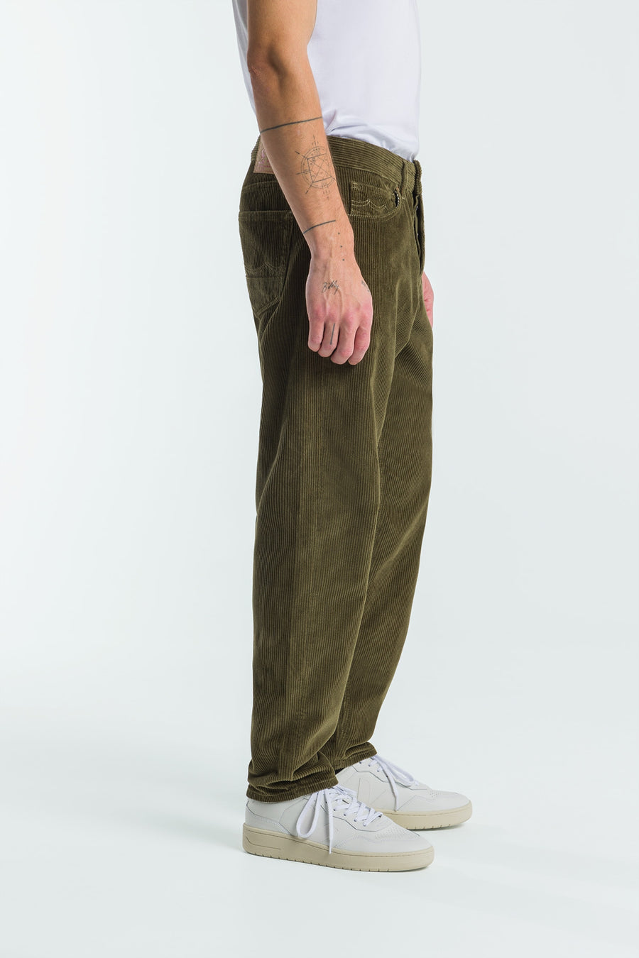 Kings Of Indigo  • Sushan Cord Trousers • Burnt Olive