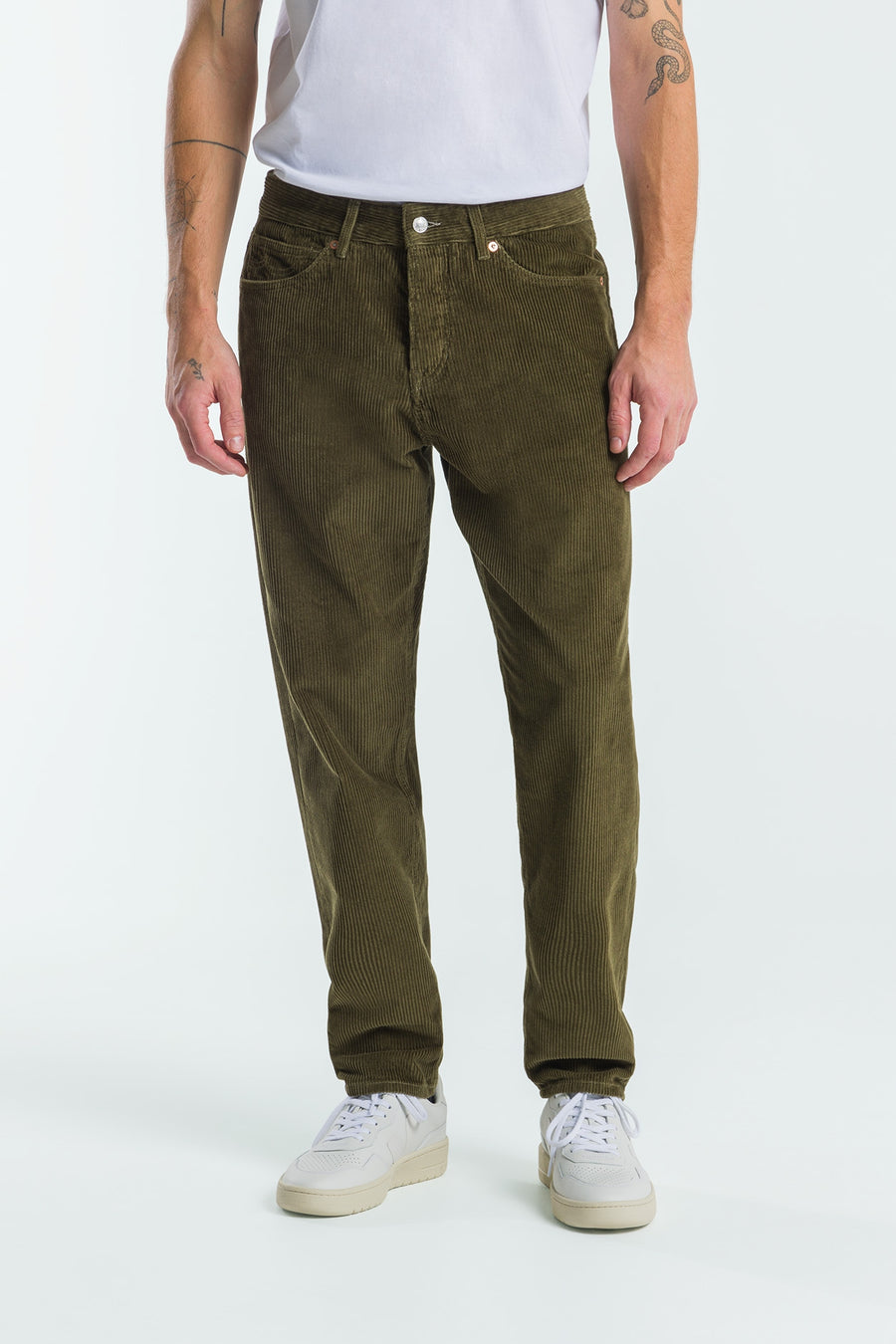 Kings Of Indigo  • Sushan Cord Trousers • Burnt Olive