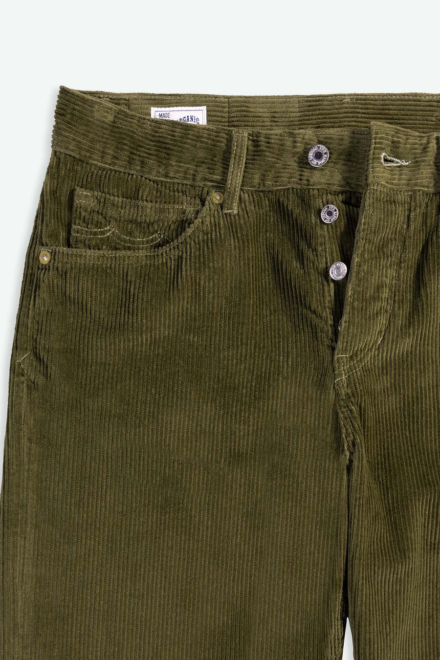 Kings Of Indigo  • Sushan Cord Trousers • Burnt Olive